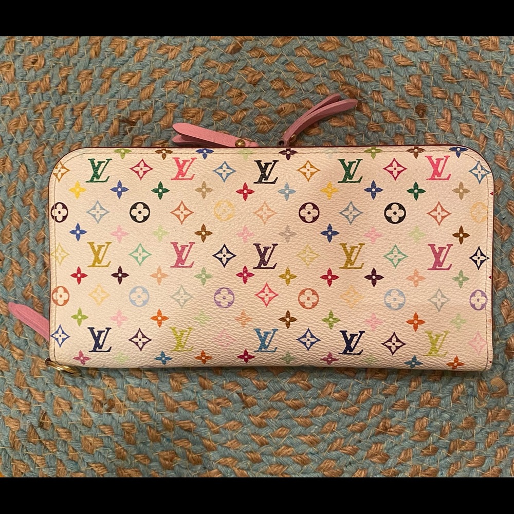 💗LOUIS VUITTON 💯% AUTHENTIC MONOGRAM MULTICOLOR INSOLITE WALLET💗